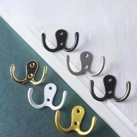 ราคา ตะขอคู่สำหรับเสื้อคลุม ตะขอติดผนังสำหรับหมวก ฮาร์ดแวร์ ง่ามคู่ ย้อนยุค ที่แขวนเสื้อ ที่แขวนกุญแจสำหรับหมวก (1729850482315266515)