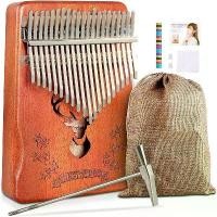 ราคา Kalimba, เปียโนนิ้วหัวแม่มือ 21 คีย์, เครื่องดนตรี นิ้วเปียโน kalimba นิ้วเปียโน kalimba (1730507092825311498)