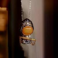 ราคา จี้ Wukong อำพันรัสเซีย ธรรมชาติ S925 เงินสเตอร์ลิง ฝังอำพัน เครื่องประดับ (1732080154205848959)