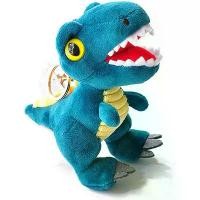 ราคา ตุ๊กตาไดโนเสาร์ ตุ๊กตาสัตว์ Tyrannosaurus Rex พวงกุญแจ เครื่องประดับ จี้ พวงกุญแจ สีฟ้า (1732092798644880695)