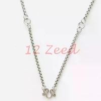 ราคา สร้อยคอห้อยพระ 3 องค์ งานสแตนเลส ลายผ่าหวายขนาด 2.5 มิล สแตนเลสแท้ 100% สร้อยสวมคอ เครื่องประดับ stainless steel ที่นิยมมากที่สุด (1732024814642628442)