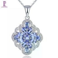 ราคา เครื่องประดับ Lohaspie จี้เงิน 925 แท้ 2.8 กะรัต หินธรรมชาติแทนซาไนต์ดั้งเดิม จี้พลอยเจียรหลังเบี้ยสีม่วง เหมาะสำหรับผู้หญิง เครื่องประดับ USP01176TZ (1730433954575059666)