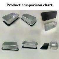 ราคา ถาดอบขนมปังอลูมิเนียม แพ็ค 5 ชิ้น เคลือบสังกะสีไม่ติดกระทะ ทรงสี่เหลี่ยม แม่พิมพ์ชีสทาร์ตเค้ก ทนอุณหภูมิสูง ทำความสะอาดง่าย เหมาะสำหรับชีสเค้ก บราวนี่ และอาหารในครอบครัว เหมาะสำห (1732114599013483653)