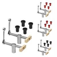 ราคา แคลมป์สุนัขม้านั่งสำหรับงานไม้ พร้อมชุดหยุดสุนัขม้านั่ง อุปกรณ์หนีบ คลิป แคลมป์ สำหรับม้านั่งช่างไม้ ช่างไม้ เครื่องมือ (1731537617601333023)