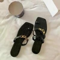 ราคา รองเท้าแตะลำลองสำหรับผู้หญิง, คอลเลกชันฤดูร้อนปี 2024, สไตล์กลางแจ้ง, การออกแบบเป็ดแมนดารินและจระเข้, หัวเข็มขัดโลหะ, รองเท้าแตะส้นแบนแบบสวมสำหรับผู้หญิง ทรงเอ หู หนีบ โฮ สเ (1732173516476680061)