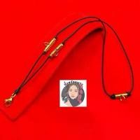 ราคา สร้อยพระเชือกร่ม สร้อยคอเชือกร่ม ห้อยพระ 4 องค์ ทองเลเซอร์ ไม่ลอกไม่ดำ เชือก 1.2 มิล (1732328103804306741)