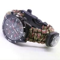 ราคา นาฬิกาเข็มทิศเอาชีวิตรอด, เชือก Paracord ถัก, นาฬิกาเข็มทิศ, มัลติฟังก์ชั่นกลางแจ้ง, สร้อยข้อมือถัก Paracord เจ็ดแกน (1732139271493223798)