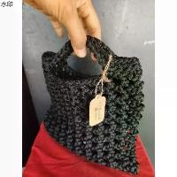 ราคา พร้อมส่งในไทย กระเป๋าถักโครเชต์ เชือกร่มโพลีเอสเตอร์ กระเป๋าถือขนาดเล็ก (1731326477900022995)