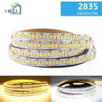 ราคา ไฟแถบ LED, DC 24V, สีขาวอบอุ่น, SMD 2835, 5M, 120Led/m, 240Led/m, 2835 เชือก Ledstrip, เหมาะสำหรับตกแต่งบ้าน (1731992980500022982)