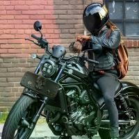 ราคา กระเป๋าติดแฮนด์รถจักรยานยนต์ กันน้ำ กระเป๋าเครื่องมือ สีดำ ตกแต่งหัวกะโหลก 3 มิติ ทำจาก PU เหมาะสำหรับ Honda CMX500/CMX300, Rebel VT1100/Shadow 1100 และจักรยาน เชือก รูด ข้าวดี (1732159221448607730)