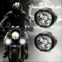 ราคา หลอดไฟ LED ไฟหน้ารถจักรยานยนต์รถยนต์, 2 ชิ้น, 8W, 6000K, 12V, กันน้ำ, ไฟจุดและหมอก, เหมาะสำหรับ ATV, โคมไฟทำงาน, อายุการใช้งาน 50000 ชั่วโมง, เลนส์ ABS + PC (1732240225383515555)