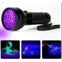 ราคา ไฟฉาย Blacklight UV 51 เลนส์ (ดวง) Blacklight ไฟฉาย 365nm--400nm ในชุดแถม ร่างถ่านขนาด AA (1731893152974669821)