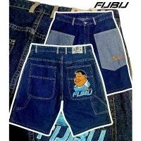 ราคา FUBU กางเกงยีนส์แฟชั่นสเก็ต งานยีนส์ปักลายกระเป๋าหลัง เอว 30-38 สินค้าขายดี ขา8 ส่วน กางเกงขายาว ผ้าวูลเวฟ ผ้าไหม อิตาลี่ ถุง สุ่ม ยีนส์ 99 bpshop เสื้อผ้า นํา เข้า (1731842612914980131)