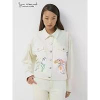 ราคา Lyn around - เสื้อแจ็คเก็ต เดนิม ปักลายกราฟิกแฟนตาซี The Wild Spirit (A25P1WT009) (1731392362066969801)