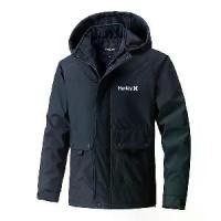 ราคา เสื้อแจ็คเก็ต Assault, HURLEY, สำหรับผู้ชาย, ใส่สบาย, สไตล์ลำลอง, เหมาะสำหรับออกกำลังกายและฟิตเนส, กันน้ำ, เสื้อกันลม, มาใหม่ (1731892682971317730)