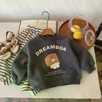 ราคา เสื้อสเวตเตอร์ซับในขนแกะสำหรับเด็ก สำหรับเด็กชายและเด็กหญิง เสื้อแจ็คเก็ต เสื้อสวมหัวพิมพ์ลายการ์ตูน เสื้อชั้นในมีบุนวมกำมะหยี่ เสื้อหนาอินเทรนด์ ซับในขนแกะชั้นเดียว shirt လ เสื (1731438425710168654)