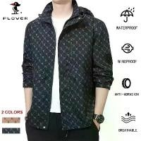 ราคา เสื้อแจ็คเก็ตผู้ชาย PLOVER เสื้อแจ็คเก็ตกันลมและกันฝนกลางแจ้ง เสื้อแจ็คเก็ต Unisex คอเต่า เหมาะสำหรับกิจกรรมกลางแจ้ง (1732315616552650102)