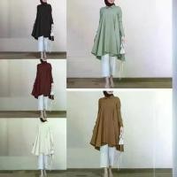 ราคา เสื้อผ้าผู้หญิงมุสลิม สีพื้น คอปก กระดุมแป๊ก เสื้อโค้ท ชายเสื้อโค้ง แขนยาว หลากสี เสื้อเชิ้ตผู้หญิง เสื้อ พื้นเมือง (1731261954211284211)