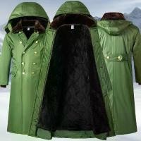 ราคา เสื้อแจ็คเก็ตผ้าฝ้ายลายพรางฤดูหนาว สำหรับผู้ชาย สไตล์ยาว ซับในผ้าฟลีซ หนา กันหนาว เสื้อโค้ท Workwear เสื้อโค้ทสีเขียวทหาร มาใหม่ (1732036844691556294)