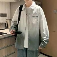 ราคา เสื้อเชิ้ตไล่โทนสี, แฟชั่นเด็กใหม่ในฤดูร้อน, เสื้อผ้าผู้ชายคุณภาพสูง, แขนยาวและแขนสั้น, เสื้อโค้ท, สำหรับผู้ชาย (1732421840962684545)