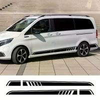 ราคา สติ๊กเกอร์ไวนิลติดรถ 2 ชิ้น สำหรับ Mercedes Benz Vito V Class Viano W447 V260 W639 W638 และ SWB Van อุปกรณ์เสริม พร้อมผิวมันวาว ดีไซน์ลายทางเรขาคณิตและลายสก๊อต กาวในตัว เหมาะสำหร (1732326104984290716)