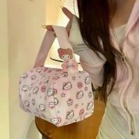 ราคา กระเป๋าแต่งหน้า คิตตี้ มาใหม่ ความจุมาก แบบพกพา กระเป๋าเดินทาง แปรงสีฟัน น่ารัก (1732311709061579994)