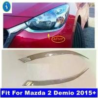 ราคา ไฟหน้า, โครเมี่ยม, โคมไฟ, ตกแต่งคิ้วเปลือกตาลาย, ฝาครอบตัดแต่ง, สำหรับ Mazda 2 Demio 2015-2023, อุปกรณ์ตกแต่งภายนอก (1732432881967203613)