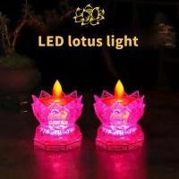 ราคา โคมไฟดอกบัวขนาดเล็ก, โคมไฟ LED สวิง, ปลั๊กอิน, โคมไฟดอกบัวพระพุทธรูปเจ้าแม่กวนอิม, โคมไฟอิเล็กทรอนิกส์, ใช้แบตเตอรี่หรือไฟเทียน (1732197401728025716)