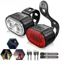 ราคา ไฟจักรยาน, พร้อมหัวเข็มขัด, ไฟหน้าและหลัง, ไฟ LED สำหรับจักรยาน, ไฟฉายจักรยาน, เหมาะสำหรับจักรยานด้านหน้าและด้านหลัง, โคมไฟ (1732310948932585394)