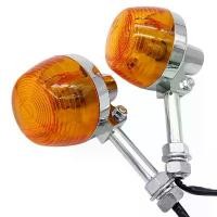 ราคา สําหรับ Honda XL100 C70 CT70 CT90 CB350 CM400 CB450 CB750 ตัวบ่งชี้รถจักรยานยนต์ Flashers Blinker Amber โคมไฟ 10 มม.ไฟเลี้ยว คําแนะนําผลิตภัณฑ์ใหม่ของเดือนนี้ (1732240316854207637)
