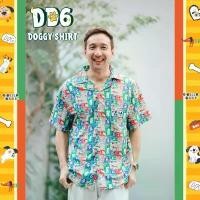 ราคา DD6 Doggy Shirt (เสื้อเชิ้ต) เสื้อวินเทจ 90s เสื้อฮาวาย ผู้ชาย (1732211433174172681)
