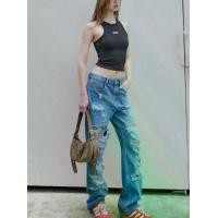 ราคา Piccoro - THE RIPPED JEANS กางเกงยีนส์เอวต่ำขาดๆทรงขาตรงเอวต่ำ (1732008294788598281)