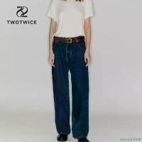ราคา Joyce22SHOP Twotwice- Moss Boyfriend Jeans - กางเกงยีนส์ทรงหลวม ช่วยพรางสะโพกและต้นขา ป้ายด้านหลังเป็นอะไหล่เงินนะคะ ขายร้อน (1732093465229100768)