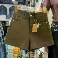 ราคา JH2280D# กางเกงยีนส์ขาสั้น สีเขียว Jeans house คลังสินค้า (1731844267367564789)