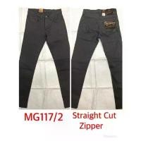 ราคา No.MG117 โค้ด BEL495EG ขั้นต่ำ 99 ลด 25 บาท MC Jeans MG117 กางเกงขากระบอกเล็กผ้ายืด ขากระบอก ผ้ายืดสี (1732237569391429598)
