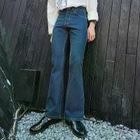 ราคา golden zebra jeans กางเกงยีนส์ขาม้าเอวสูงสีสนิมเขียว สีดำซุปเปอร์แบล็ค สินค้าดี (1731754708762461525)