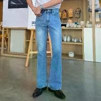 ราคา Golden Zebra Jeans กางเกงยีนส์ชายขาม้าเอวสูงสีฟ้าฟอกขัดด่าง สีสนิมเขียว สีดำซุปเปอร์แบล็ค สินค้าดี (1732005340356707997)