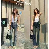 ราคา Erny jeans กางเกงขาม้าผ้ายืดเอวสูง E159 สินค้าขายดี (1732161293011945369)