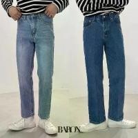 ราคา BARON Korean Easy jeans กางเกงยีนส์ทรงสแลคเอวสม๊อคขากระบอกเล็กสไตล์เกาหลี สินค้าดี clothing man ผู้ชาย denim กางเกง bang bang เดฟ 12 ราศี angel short ขาสั้น ชาย (1731534016742787894)