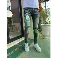 ราคา XOM904 กางเกงยีนส์ขายาว กางเกงยีนส์ดำLogoขาว สกรีนลายxomหลัง แถมเข็มขัด Jeans ผู้ชาย (1731776105948547420)