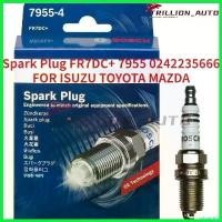 ราคา colonishop ความคงทน 4 ชิ ้ น FR7DC + 7955 Spark Plug 0242235666 สําหรับ ISUZU SWIFT VITARA TOYOTA COROLLA RAV 4 VIOS YARIS MAZDA 626 323 Motorcycle มอเตอร์ไซค์ arb 4x4 accessories (1730626250847259626