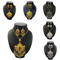 ราคา [พร้อมส่ง] Accessoriesเครื่องประดับชุดไทย ชุดล้านนา ชุดสร้อยคอพร้อมต่างหู (1731381915577714329)