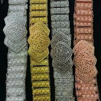 ราคา Accessories เข็มขัดชุดไทยเครื่องประดับเข็มขัดชุดไทยแต่งฉลุลายโบราณ (พร้อมส่ง) เงิน รมดํา ทอง นาค (1732218287285830880)