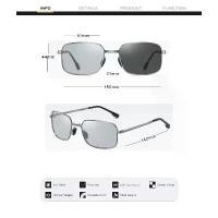 ราคา แว่นกันแดดเปลี่ยนเลนส์สีได้ แว่นพับได้ เปลี่ยนสีได้ถึง 80% sunglasses (1732367081984264092)
