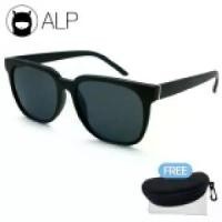ราคา [พร้อมส่ง] ALP Sunglasses แว่นกันแดด Wayfarer Style รุ่น ALP-0047-BKT-BK (Black/Black) (1732064406495726364)