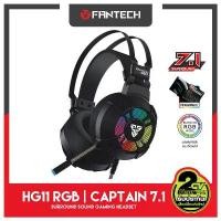 ราคา FANTECH รุ่น HG11 RGB (Captain 7.1) Stereo Headset for Gaming หูฟังเกมมิ่ง แบบครอบหัว มีไมโครโฟน ระบบสเตอริโอ ไฟรอบหูฟั (1731895837438412523)