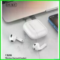 ราคา SweetStreet แบบพกพา NEW OUKU UK08 Headset pact qulity หูฟังบลูทูธ หูฟังบลูทูธไร้สาย กล่องชาร์จไร้สาย ชุดหูฟังบลูทูธ พร้อมส่ง กันน้ำ (1730694013674032021)