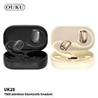 ราคา OUKU. UK28TWS หูฟังบลูทูธรุ่นใหม่2025.wireless bluetooth headset Intelligent noise reduction without sound leakage สีดำ ทอง (1731063523227961781)