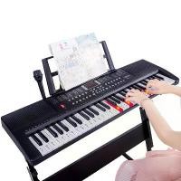 ราคา [COD] Electric keyboard, skd-61 keys Keyboard electric keyboard piano keyboard charcoal insert free mic cattle oleva speakerphone power adapter & drop Nova ๊ต (1732356898832746033)