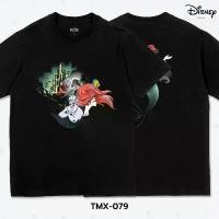 ราคา Power 7 Shop เสื้อยืดการ์ตูน "The Little Mermaid" ลิขสิทธ์แท้ DISNEY(TMX-079) สินค้าดี (1732157789391521396)